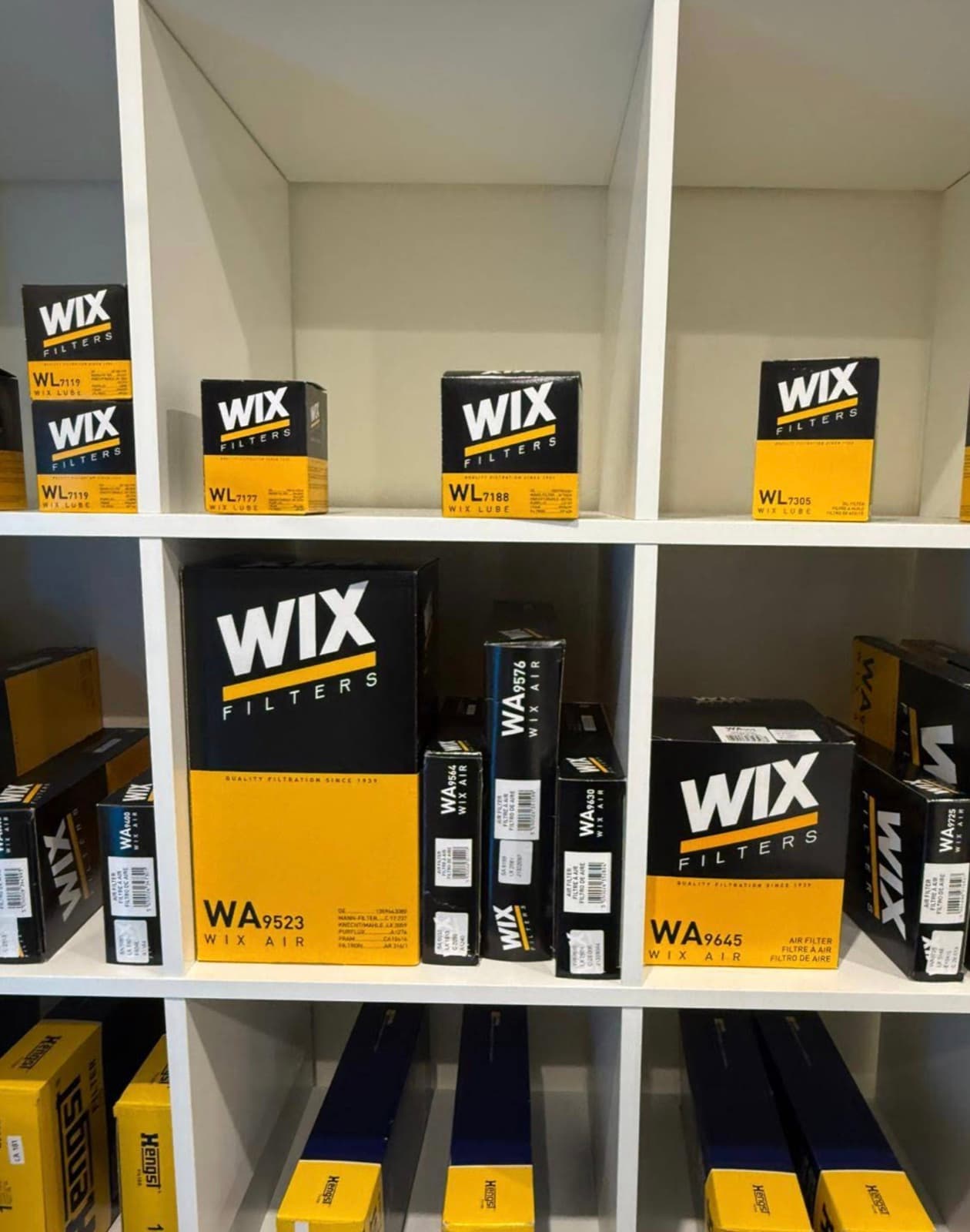 Filtri WIX e Hengst in negozio